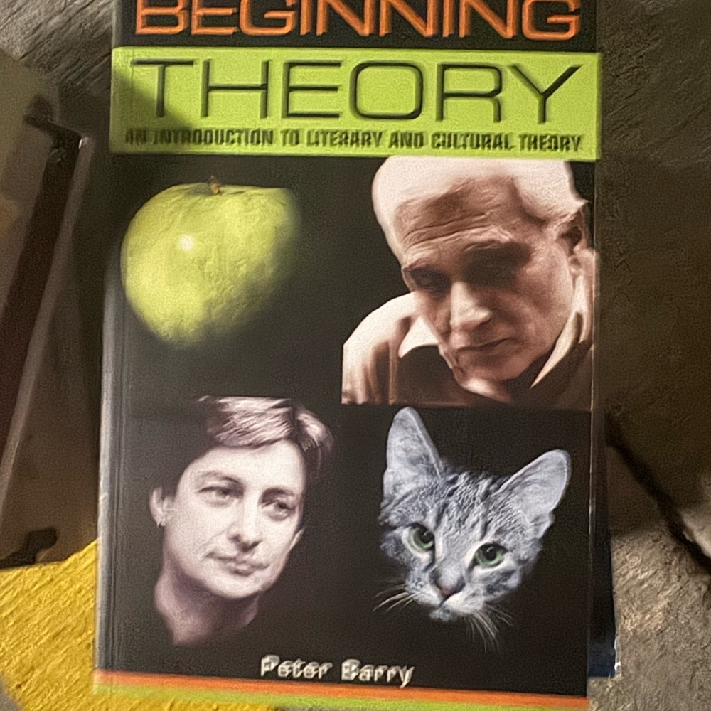 Beginning Theory Book by Peter Barry
